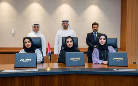 اتفاقية تعاون ثلاثي مشترك بين"أوقاف دبي" و"هيئة المرأة العربية" و"الصكوك الوطنية"