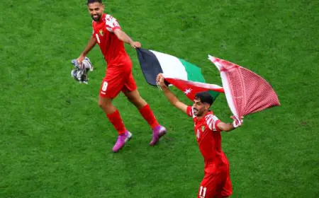 النشامى يقفز للمركز 70 عالمياً