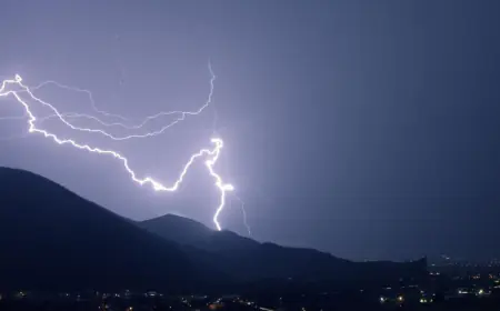 العاصمة تتعرض لعواصف رعدية