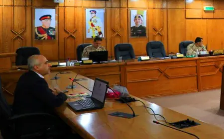 المحارمة يحاضر في كلية الدفاع الوطني