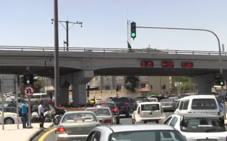 اغلاق جزئي لجسر الدوار الثامن اليوم