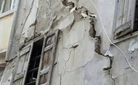 توصيات بإخلاء عدد من المباني في المزار الشمالي