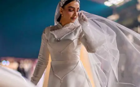 الفنانة  السعودية هبة الحسين تظهر بفستان الزفاف.. ما القصة؟