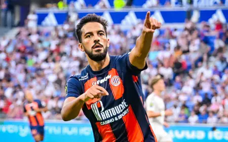 التعمري يسجل هدف مونبيليه الوحيد في شباك مارسيليا