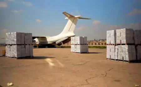 المملكة الاردنية الهاشمية ترسل طائرتين من المواد الصحية الخاصة بالنساء إلى قطاع غزة