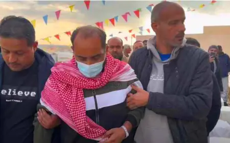 الوكيل أول إبراهيم البري يغادر المستشفى بعد تعافيه