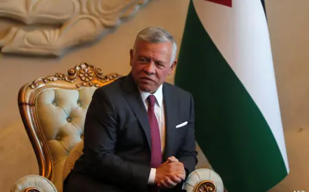 الملك يلتقي وجهاء وممثلين عن محافظة معان