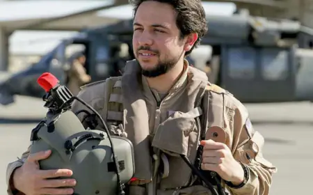 بالفيديو..  ولي العهد ينشر كلمة للراحل الحسين