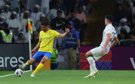 النصر السعودي يخسر بسبب "العين"