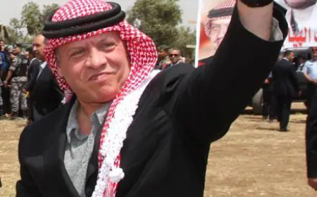 جلالة الملك عبدالله والملكة رانيا يزوران محافظة اربد