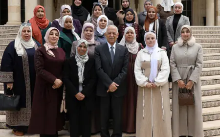 العيسوي يلتقي وفداً من سيدات محافظة معان