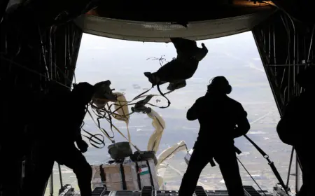 بتوجيهات ملكية.. 9 إنزالات جوية بالاشتراك مع دول أخرى