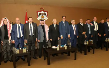 العيسوي يلتقي وجهاء من عشيرة الجرادات
