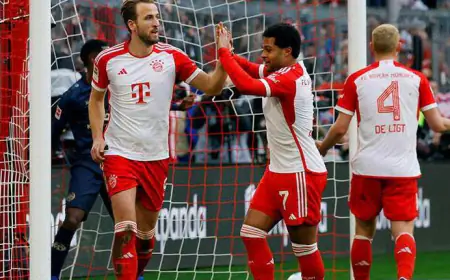 بايرن يضرب بـ الثمانية.. نتائج أبرز مباريات  الدوريات الأوروبية