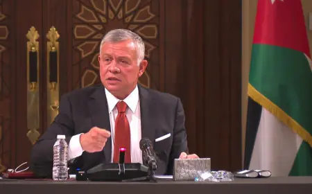 الملك عبد الله يشدد على  ضرورة ادامة التنسيق تفادياً لأي تصعيد محتمل في القدس