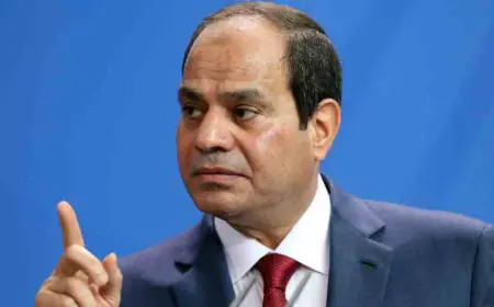 السيسي  يحذر من خطورة الاجتياح الإسرائيلي لرفح