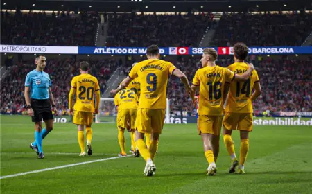 برشلونة يقفز إلى وصافة الليجا