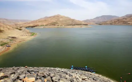 2.5 مليون متر مكعب من مياه الأمطار دخلت السدود