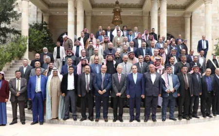 العيسوي  يلتقي وفدا من وجهاء بني حسن في جرش