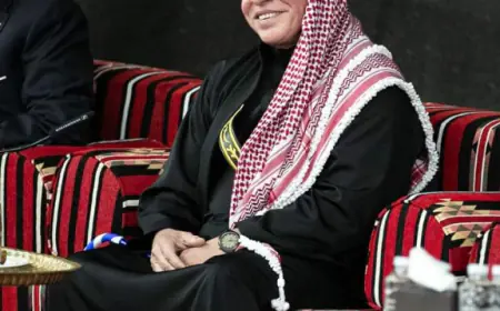 شاهد.. جلالة الملك يلتقي أهالي البادية الجنوبية