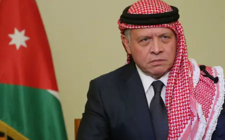 الملك عبد الله  ورئيس الإمارات يبحثان الأوضاع الخطرة في قطاع غزة