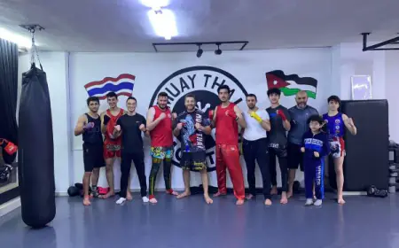 مواي تاي فايترز قبول كبير في فرع عبدالله غوشة.. (فيديو وصور)