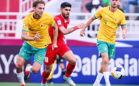 رغم تسجيل هدف ألغي بداعي التسلل.. نشامى الأولمبي يكسب نقطة من أستراليا