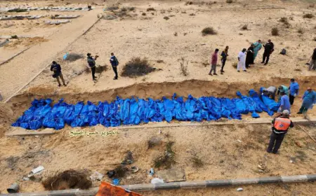في اليوم الـ193 للعدوان على غزة.. اكتشاف مقابر جماعية في القطاع