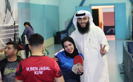 لقطات  مصورة من بطولة النادي الوطني لكرة الطاولة