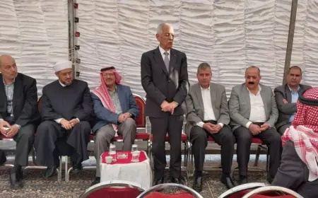 مندوبا عن الملك وولي العهد.. العيسوي يعزي آل الدجاني وآل هنطش