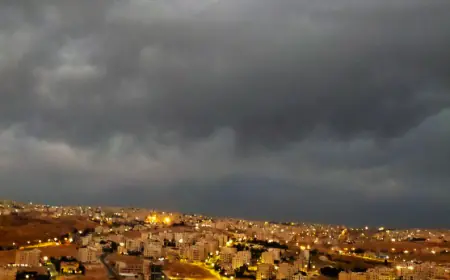 الأردن.. حالة من عدم الإستقرار الجوي حتى يوم الثلاثاء