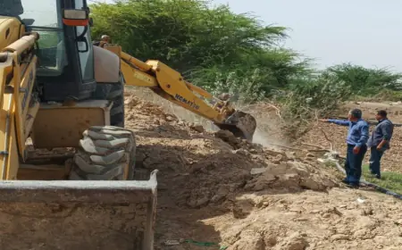 المياه:  إزالة اعتداءات في لواء الشونة الجنوبية