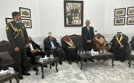 مندوبا عن الملك وولي العهد.. العيسوي يعزي عشيرة الفلاحات