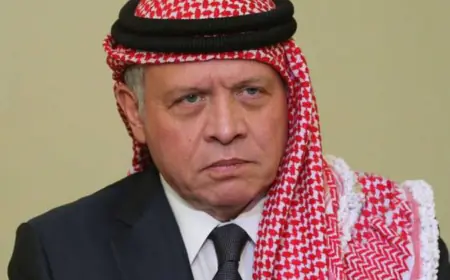 جلالة الملك يعزي رئيس دولة الإمارات بوفاة الشيخ طحنون بن محمد آل نهيان