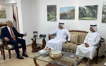 الردايدة يلتقي وفدا من مؤسسة زايد الخيرية الإماراتية