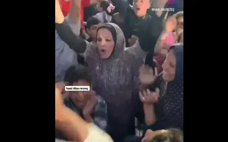 فيديو.. هكذا استقبل أهل غزة نبأ موافقة حماس لوقف اطلاق النار