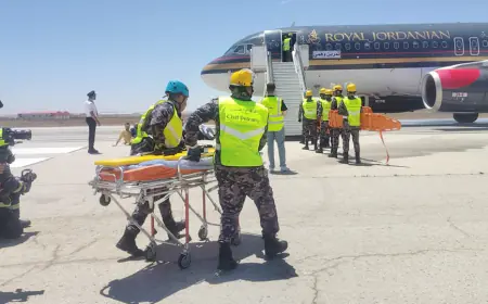 بالصور.. يوم تدريبي نفذته مديريات دفاع مدني غرب عمان