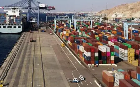 انخفاض الحاويات الواردة للأردن خلال الثلث الأول 18%
