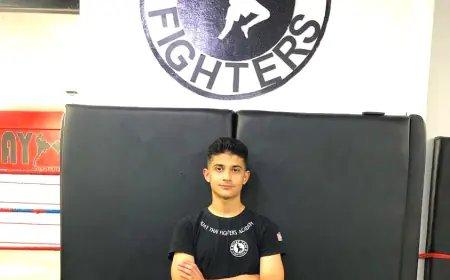 أحمد قديمات.. على درب النجومية  برياضة المواي تاي