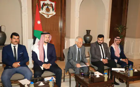 مندوبا عن الملك وولي العهد.. العيسوي يعزي آل حداد والعودات