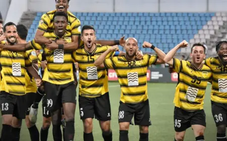 سجل يا تاريخ.. الحسين اربد بطلا لدوري المحترفين