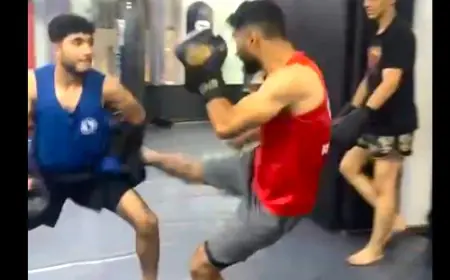 بالفيديو.. أبو زيد يستعد بقوة لبطولة العالم في اليونان