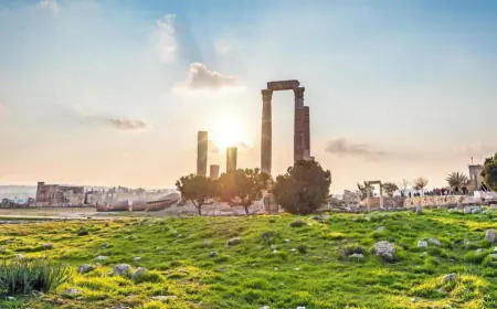 الأردن.. أجواء دافئة وحارة في الأغوار