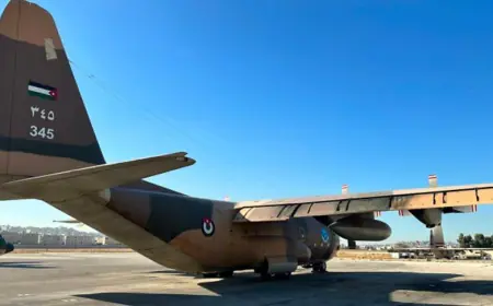 تضم 40 شاحنة.. قافلة مساعدات إنسانية جديدة من الأردن  إلى قطاع غزة