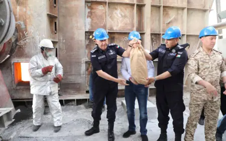 ضبطت في (107) قضايا.. إتلاف كميات كبيرة من المواد المخدرة (صور)