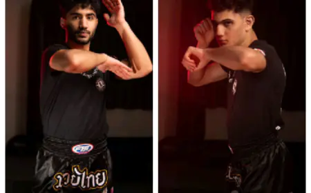 لاعبو أكاديمية مواي تاي فايترز (عطية وأبو زيد) يغادران للمشاركة  في بطولة العالم