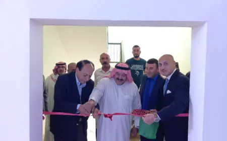 (حزب الوحدويون) يفتتح فرعه في قضاء الأزرق الشمالي.. صور