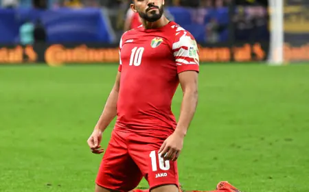 مدرب النشامى يحسم موقف التعمري من اللقاء أمام  طاجيكستان