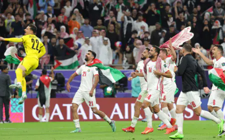 النشامى يظهر باللون الأبيض أمام  طاجيكستان