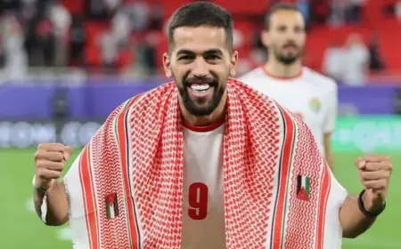 بهدف علوان.. النشامى يتقدم على طاجيكستان